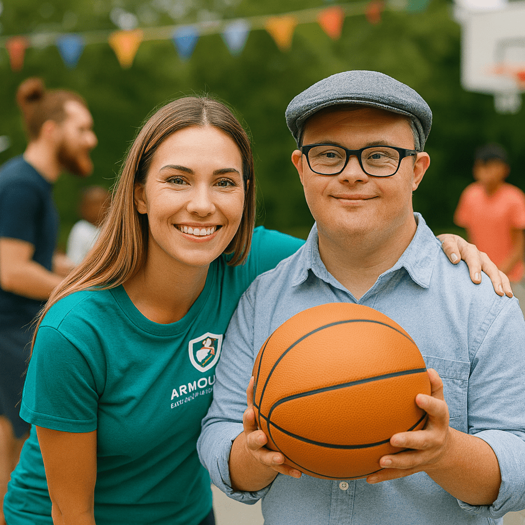 Armoured-Care-Support-Worker-assisting-NDIS-participant