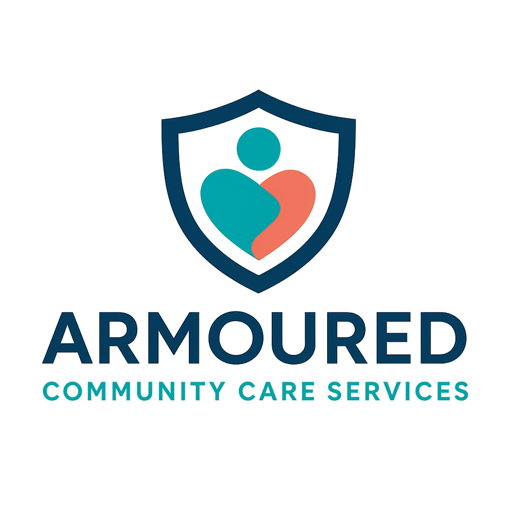 Armoured Community Care Logo